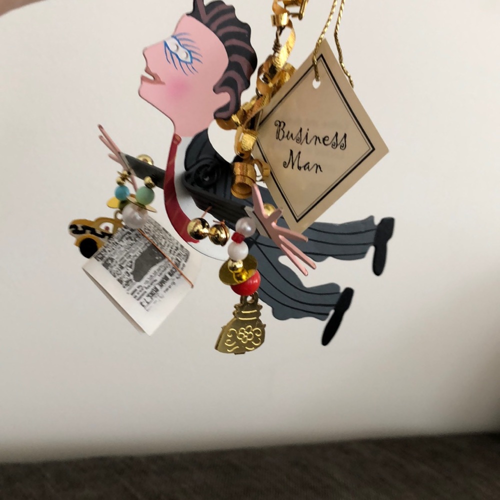 Silvestri business man hanging decor